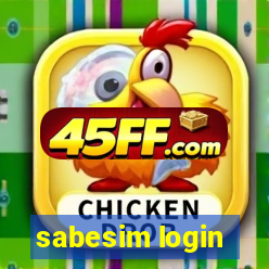 sabesim login